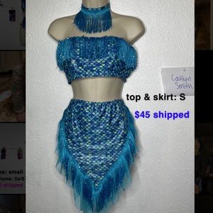 Royal blue Mermaid
